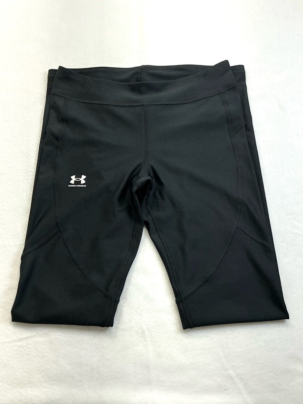Under Armour HeatGear Compression Leggings Women’s M Black Athletic Pants